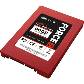 Накопитель SSD Corsair SATA-III 90Gb CSSD-F90GBGT-BK 2.5" w525Mb/s r555MB/sMb/s