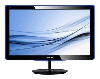 Монитор Philips 19" 190E3LSU/01 Glossy-Black TN LED 5ms 16:10 DVI 20M:1 250cd