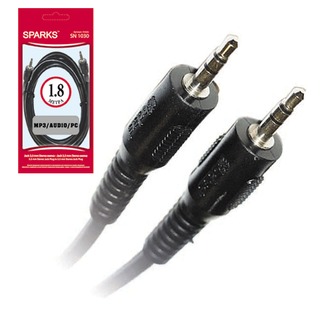 Кабель аудиовидео Sparks SN1030 Jack 3.5 - Jack 3.5 (вилка-вилка) 1.8м