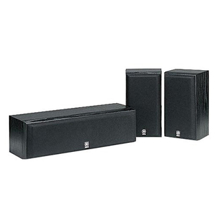Акустическая система Yamaha NS-P60 черный (1 центр + 2 тыл)