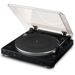 Проигрыватель винила Denon DP-200 USB черный