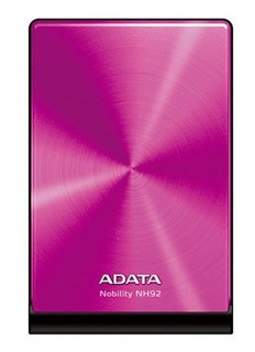 Жесткий диск A-DATA USB 1Tb ANH92-1TU-CPK 2.5" (розовый) (с чехлом)