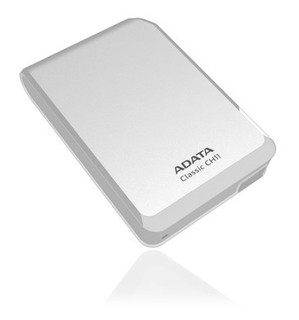 Жесткий диск A-Data USB 3.0 500Gb ACH11-500GU3-CWH Classic 2.5" белый