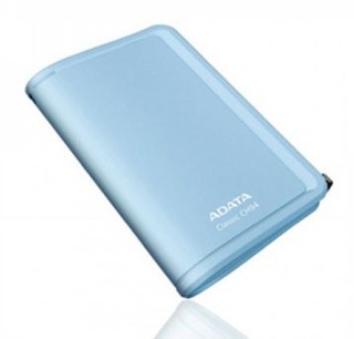 Жесткий диск A-DATA USB 750Gb ACH94-750GU-CBL 2.5" (голубой)
