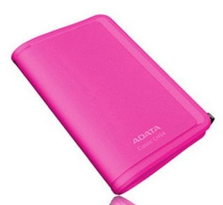 Жесткий диск A-DATA USB 750Gb ACH94-750GU-CPK 2.5" (розовый)