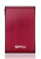 Жесткий диск Silicon Power USB 2.0 320Gb SP320GBPHDA70S2R 2.5" красный
