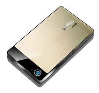 Жесткий диск Silicon Power USB 2.0 640Gb SP640GBPHDA50S2G 2.5" золотистый
