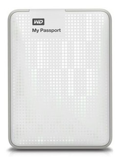 Жесткий диск WD Original USB 3.0 1Tb WDBEMM0010BWT-EEUE My Passport 2.5" белый