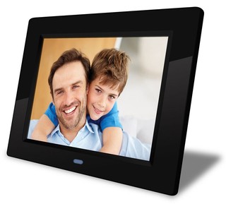 Фоторамка Digma 8" PF-830 800x600 черный Пластик ПДУ Видео