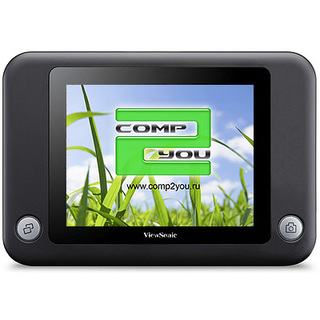 Фоторамка ViewSonic 8" DPF8-CAM 800x600 черный Пластик 128MB ПДУ /пересъемка бумажных фотографий