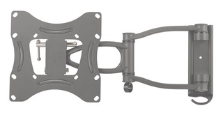 Кронштейн Kromax TECHNO-4 для ТВ 15"-37",настенный, 3 ст. наклон, до 25 кг, серый