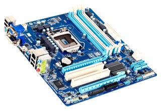 Материнская плата Gigabyte GA-B75M-D3H Soc-1155 iB75 DDR3 mATX AC'97 8Ch GbLAN SATA3 VGA