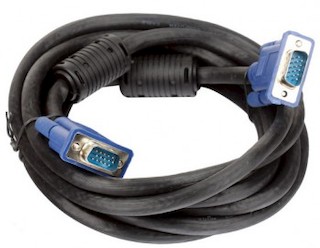 Кабель монитор - SVGA card (15M-15M) 2 filters 10m