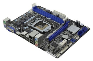 Материнская плата ASRock H61M-HVGS Soc-1155 iH61 DDR3 mATX AC'97 6ch GbLAN VGA BULK