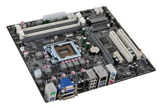 Материнская плата ECS H61H2-M Soc-1155 iH61 4*DDR3 mATX AC'97 6ch GbLAN USB3.0