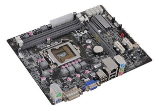 Материнская плата ECS H61H2-M2 Soc-1155 iH61 DDR3 mATX SATA AC'97 6ch GbLAN