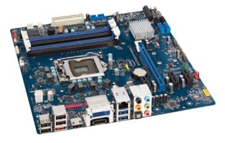 Мат.плата Intel Original DH77EB Soc-1155 iH77 DDR3 mATX Audio 10ch DP+HDMI+DVI-I LAN RAID (bulk)