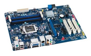 Мат.плата Intel Original DH77KC Soc-1155 iH77 DDR3 ATX Audio 10ch DP+HDMI+DVI-I LAN RAID (RTL)