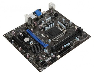 Материнская плата MSI H61M-E23 (G3) Soc-1155 iH61 DDR3 mATX AC'97 8ch. GbLAN HDMI+DVI+VGA