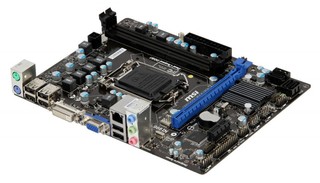 Материнская плата MSI H61M-P31 (G3) Soc-1155 iH61 DDR3 mATX AC'97 8ch. GbLAN DVI VGA BULK