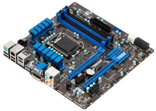 Материнская плата MSI Z77MA-G45 Soc-1155 iZ77 DDR3 mATX AC'97 8ch. GbLAN SATA3 VGA