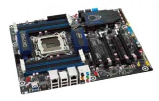 Мат.плата Intel Original DX79SI Soc-2011 iX79 DDR3 ATX Audio 10  LAN Dual Gbe RAID (bulk)