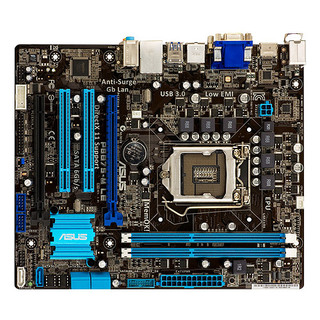 Материнская плата Asus P8B75-M LE Soc-1155 iB75 DDR3 mATX AC'97 8ch GbLAN VGA