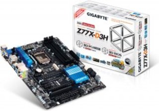 Материнская плата Gigabyte GA-Z77X-D3H Soc-1155 iZ77 DDR3 ATX AC'97 8Ch GbLAN SATA3 RAID VGA