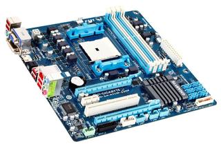 Материнская плата Gigabyte GA-A55M-S2HP Soc-FM1 AMD A55 DDR3 mATX AC'97 8ch GbLAN VGA BULK w/o CD
