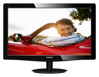 Монитор Philips 20" 206V3LSB2/62 Glossy-Black TN LED 5ms 16:9 20M:1 250cd