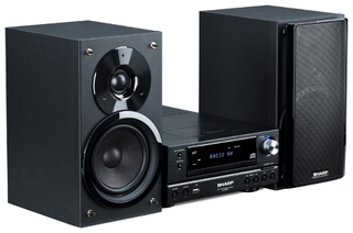 Микросистема Hi-Fi Sharp XLHF200PHBK