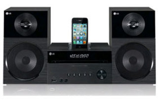 Микро с. LG CM2520 60W MP3/WMA USB Portable Audio in FM tuner Headphone Out Bass Boost