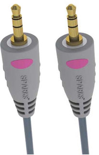 Кабель Sparks SG1131 Jack 3.5(m) - Jack 3.5(m) Gold 3м