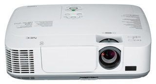 Проектор Nec M300W(M300WG) LCD 300ANSI Lm WXGA 2000:1 лампа5000ч.Eco mode HDMI 2xUSB RJ-45 10W2.99кг