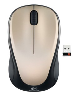 Беспроводная мышь Logitech M235 Champagne Wireless USB (910-002422)