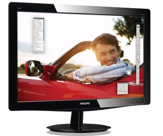 Монитор Philips 18.5" 196V3LSB25/00 Black TN LED 5ms 16:9 DVI