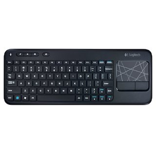 Клавиатура Logitech K400 black wireless tough (920-003130)