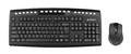 Комплект клавиатура + мышь A4 9100F (GR-24+G9-730FX) No any Lag GlRun Wir V-Track Desktop USB Gl Bk
