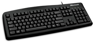 Клавиатура Microsoft 200 черная for business USB (6JH-00019)