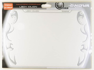 Коврик для мыши Nova XILLION снежный 230х345х3мм V-LADYXILION-03