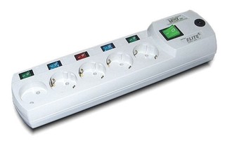 Сетевой фильтр MOST ERG 5м, белый