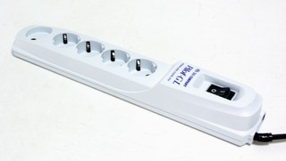 Сетевой фильтр Pilot GL белый 10м 5+1 розеток (024)