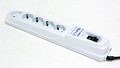 Сетевой фильтр Pilot GL белый 10м 5+1 розеток (024)