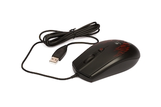 Мышь Logitech G100 red optical USB (910-002790)