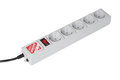 Сетевой фильтр Power Cube SPG-B-6 1.9m серый 5 розеток