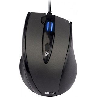 Мышь A4 Tech D-810FX Black Holeless Wired USB