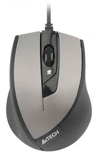 Мышь A4 N-600X-2 V-Track Padless USB Grey