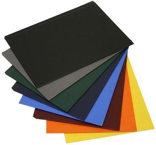 Обложки для переплёта Office Kit (CBLA300230) картон А3 Кожа, черные 230 г/м2, 100 шт