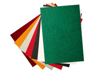 Обложки для переплёта Office Kit (СRA400230) картон А4 Кожа, красные 230 г/м2, 100 шт