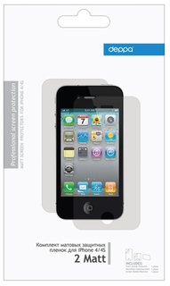 Пленка прозрачная защитная для Sony Xperia S Deppa